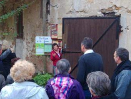 Visite de la ferme d'Anne et Pascal à Lumigny
